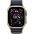 Apple Watch Ultra 3, Natural Titanium Case with Black Alpine Loop (L)