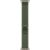 Apple Watch Ultra 3, Natural Titanium Case with Green/Neon Trail Loop (M/L)