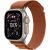 Apple Watch Ultra 3, Natural Titanium Case with Terra Cotta Alpine Loop (M)