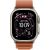 Apple Watch Ultra 3, Natural Titanium Case with Terra Cotta Alpine Loop (M)