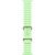 Apple Watch Ultra 3, Natural Titanium Case with Neon Green Ocean Band