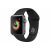Apple Watch Series 3, 38 мм, корпус из алюминия цвета «серый космос», спортивный ремешок чёрного цвета