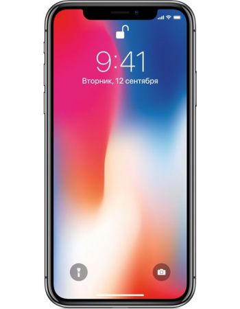 Apple iPhone X 64 ГБ Серый космос UA