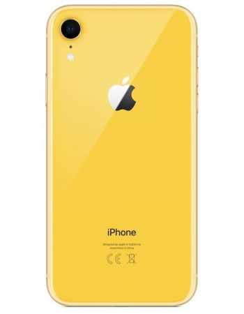 iPhone XR 64 ГБ желтый задняя крышка