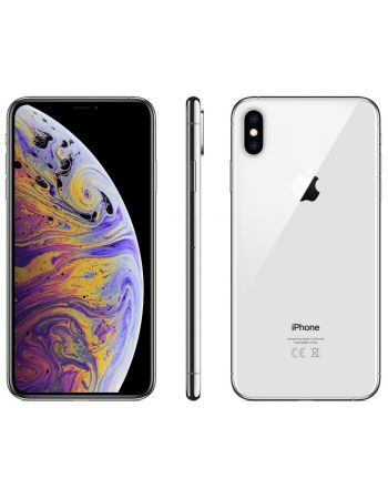 iPhone XS Max 64 ГБ серебристый задняя крышка ободок и дисплей